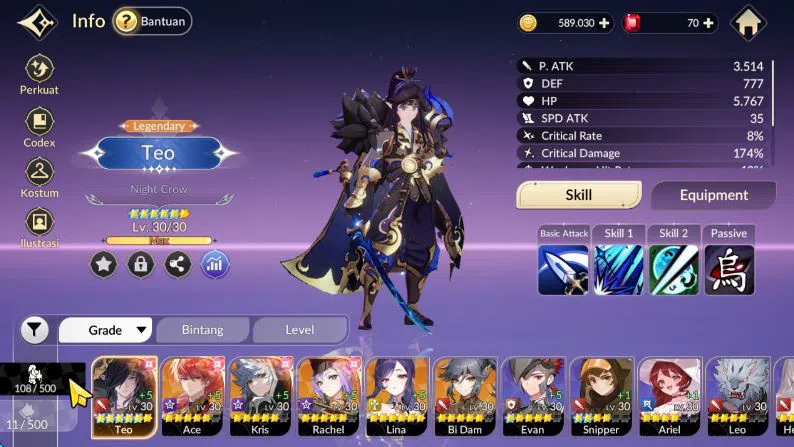 Seven Knights Re:Birth Accounts [Re:BIRTH] Global3000xxx|6 Legendary|4 SPECIAL|Teo image 5
