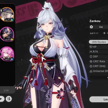 Neverness to Everness Accounts GLOBAL SEA|HL 3|Prologue II|2 SClass 1 Limited [Zankou+Skin]+1 STD [Jiuyuan]|2