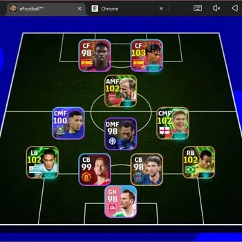 eFootball Legends & Iconic Players Mobile|PW 3121|Epic Gerrard,Caceres,Cafu,Bergkamp, image 1