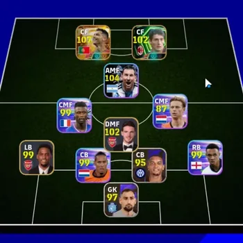 eFootball Accounts Legends & Iconic Players Android|Power 3032|Big Time Cristiano Ronaldo Jun'26|Epic Daniele Massaro|Show