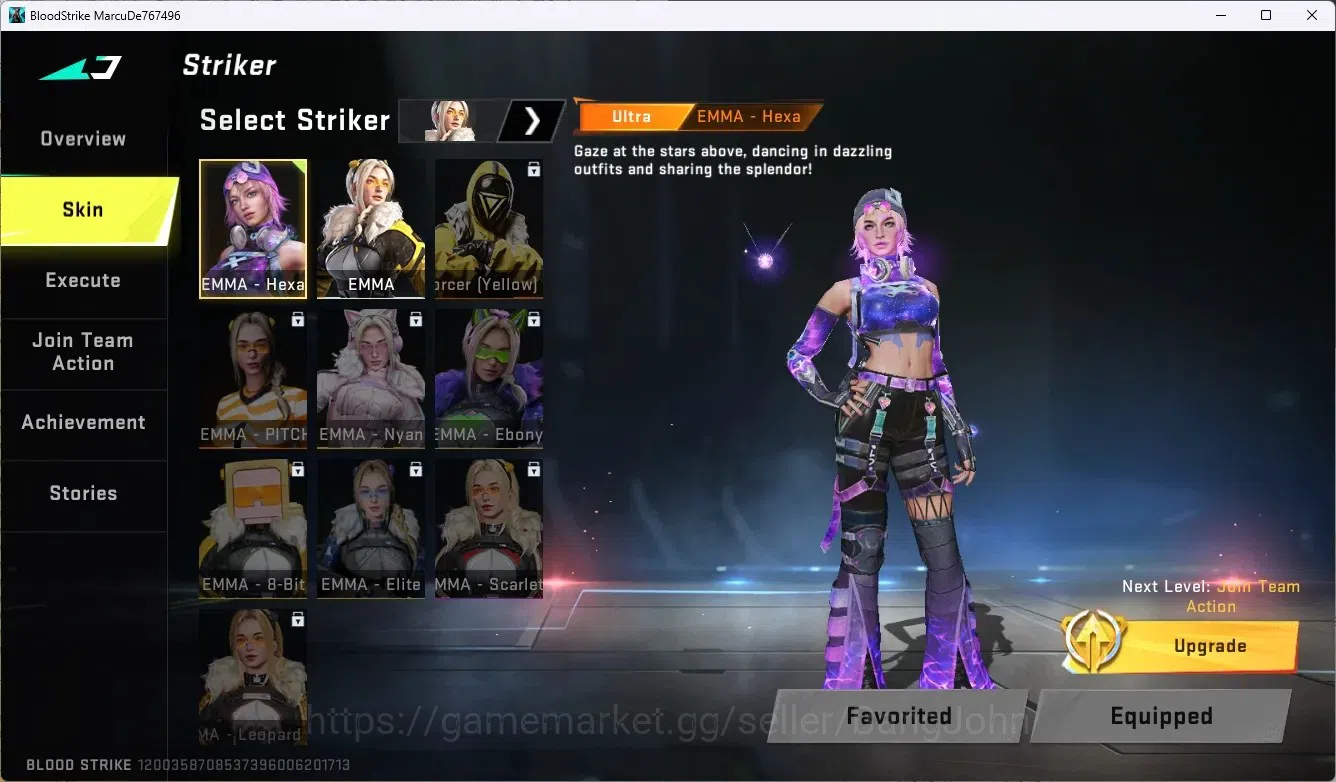 Blood Strike Accounts ASIA | 1 ULTRA MELEE: Dual Blades - Winter's Edge  image 5
