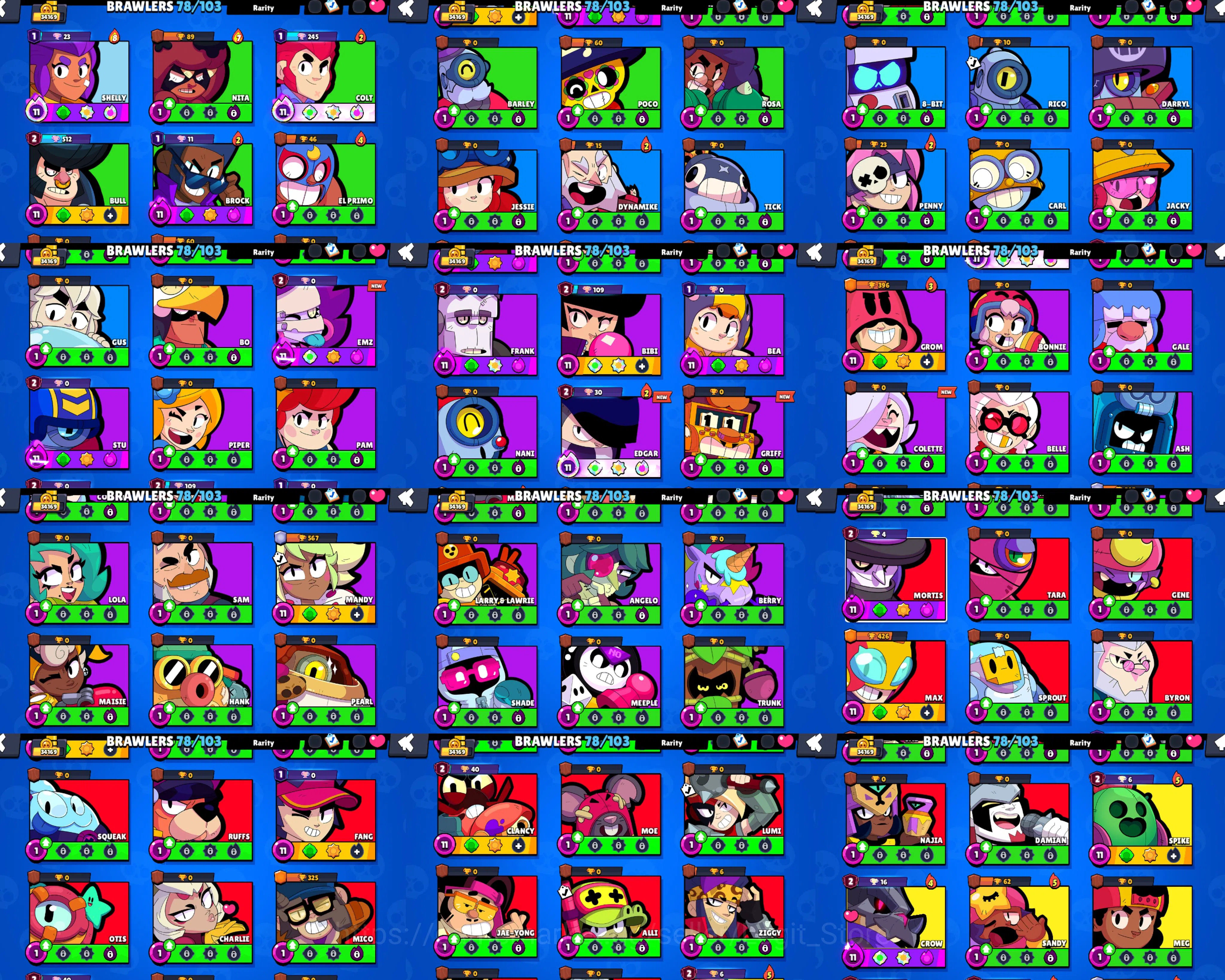 Brawl Stars Accounts 12 - 2 lvl PRESTIGE | 23 BUFFIES | 23 MAXED | PRO  image 4