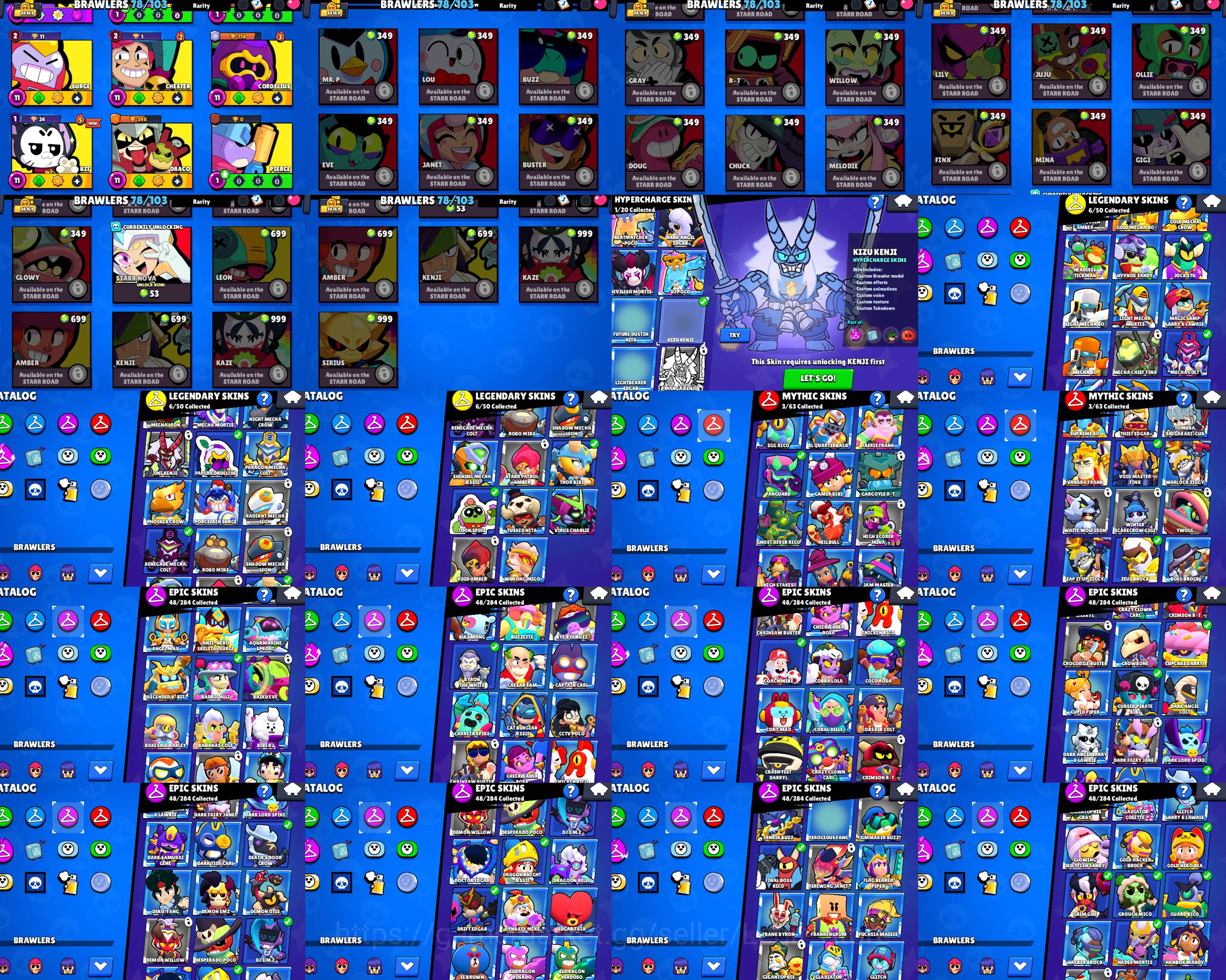 Brawl Stars Accounts 12 - 2 lvl PRESTIGE | 23 BUFFIES | 23 MAXED | PRO  image 5
