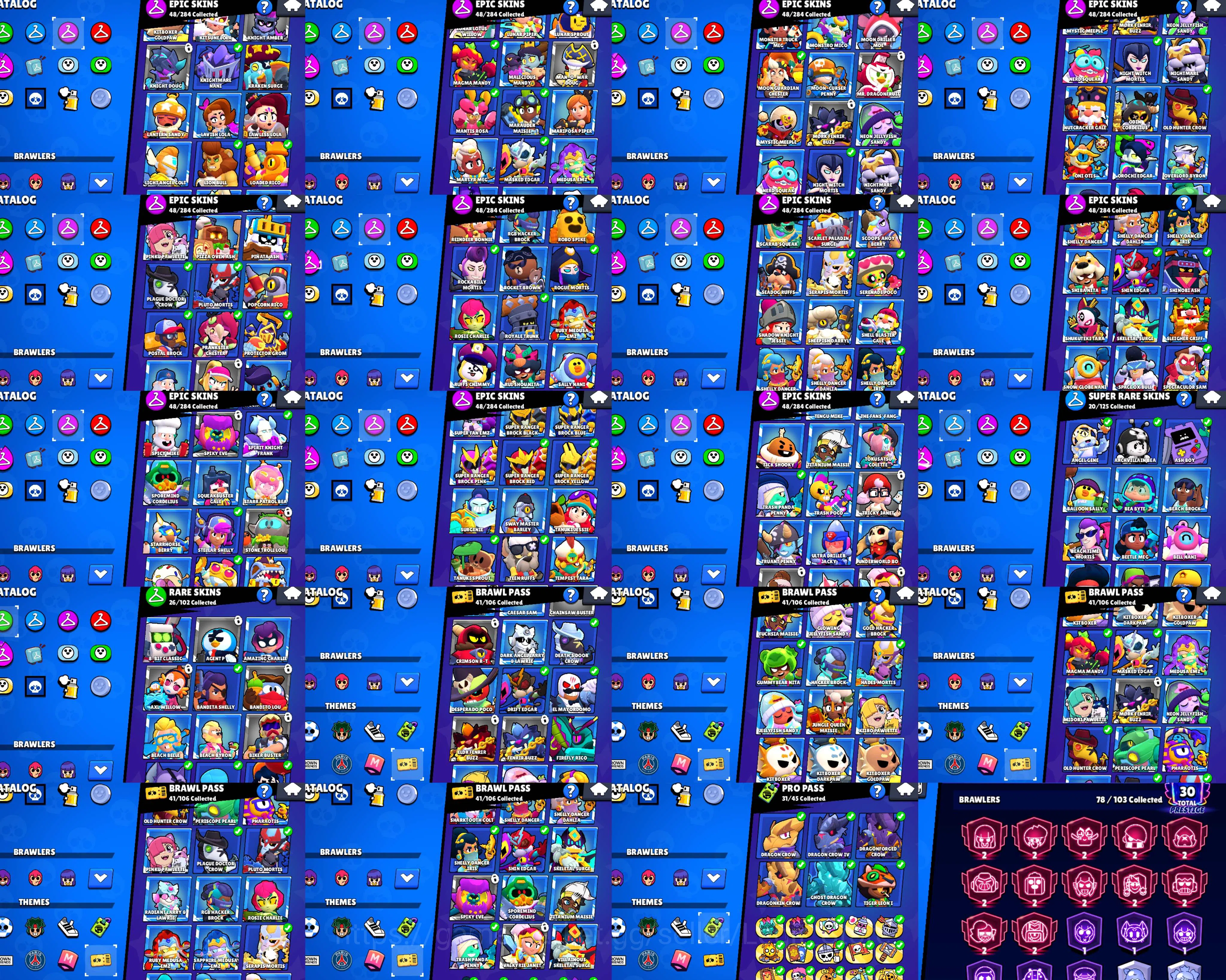 Brawl Stars Accounts 12 - 2 lvl PRESTIGE | 23 BUFFIES | 23 MAXED | PRO  image 6