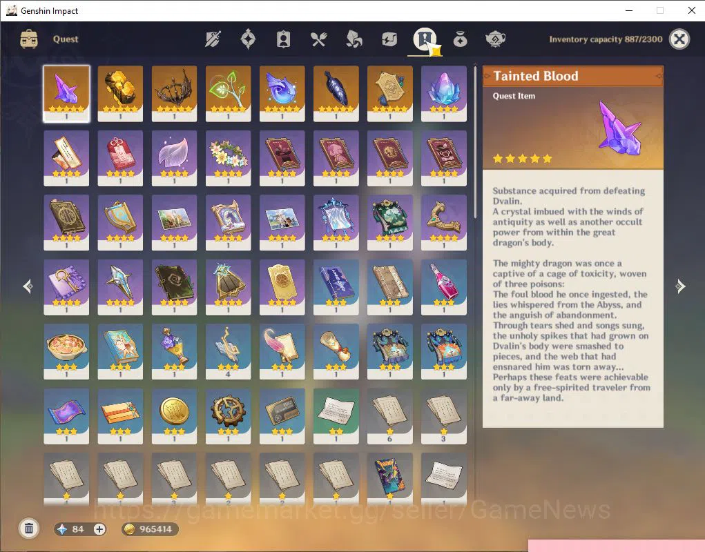 Genshin Impact Accounts ASIA|AR 59|10 Limited +6(*5Weapon)| Yelan+C1 Raide image 10