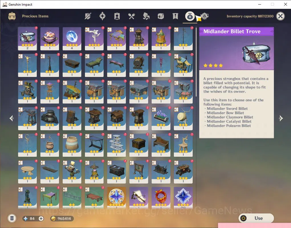 Genshin Impact Accounts ASIA|AR 59|10 Limited +6(*5Weapon)| Yelan+C1 Raide image 11