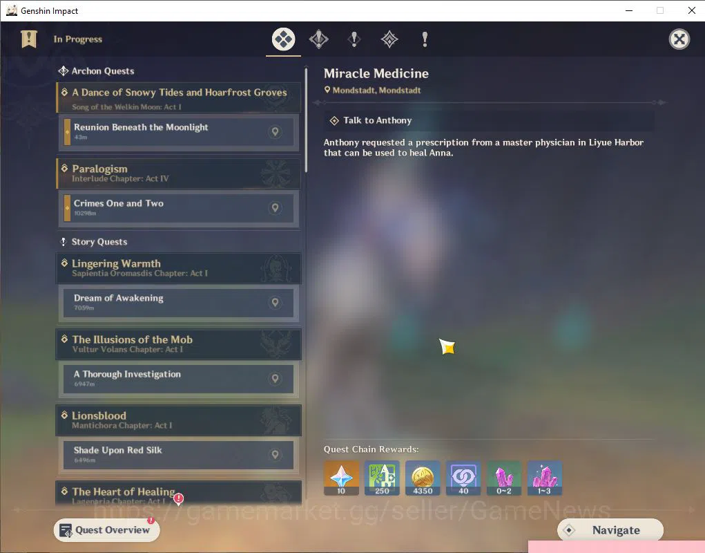 Genshin Impact Accounts ASIA|AR 59|10 Limited +6(*5Weapon)| Yelan+C1 Raide image 13
