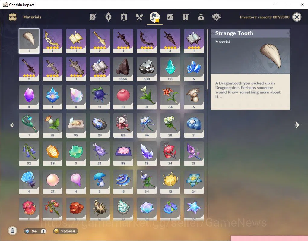 Genshin Impact Accounts ASIA|AR 59|10 Limited +6(*5Weapon)| Yelan+C1 Raide image 8