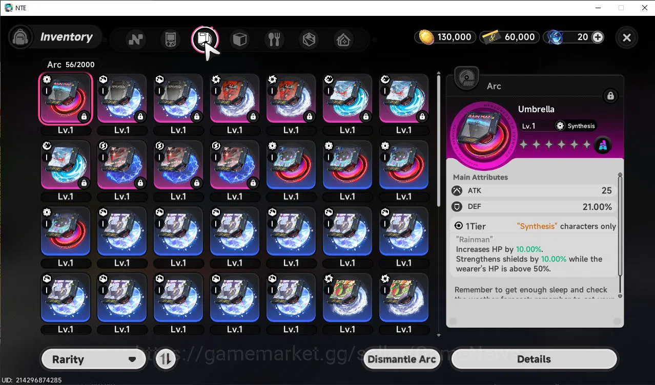 Neverness to Everness Accounts GLOBAL NA |HL 3| 2 SSR Limited [Nanally,Jiuyuan] | image 6
