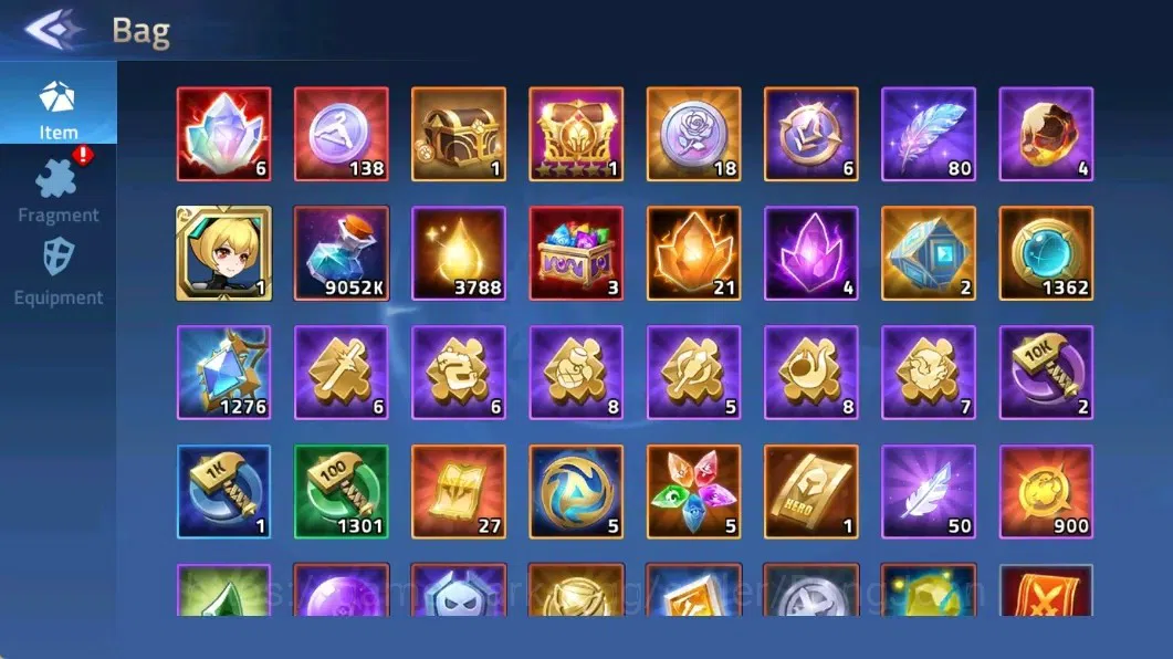 Mobile Legends: Adventure Accounts Global |LV 59| 2334k Power |VIP 5| Camp 35-1 |Hero 71|43 SSR|1 Awaken (Tidescale 16