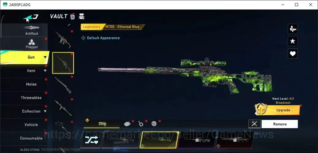 Blood Strike Accounts ASIA|ETERNAL Kala Whisper|Melee Legendary Katana R image 10