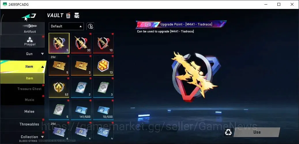 Blood Strike Accounts ASIA|ETERNAL Kala Whisper|Melee Legendary Katana R image 13