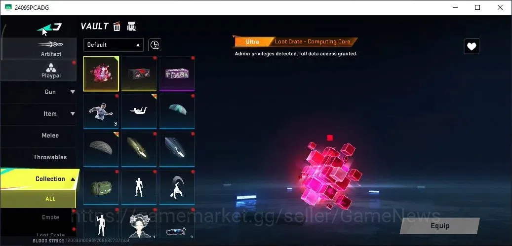 Blood Strike Accounts ASIA|ETERNAL Kala Whisper|Melee Legendary Katana R image 15