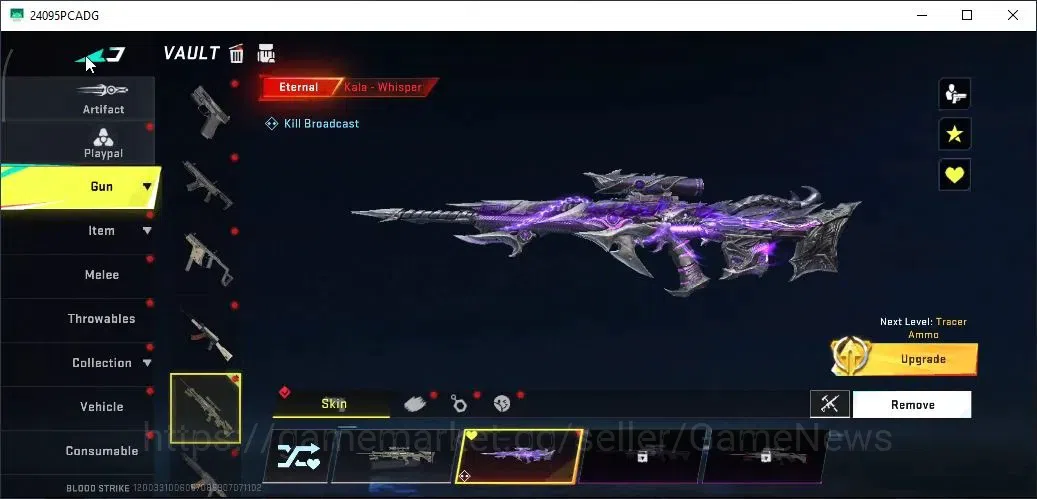 Blood Strike Accounts ASIA|ETERNAL Kala Whisper|Melee Legendary Katana R image 6