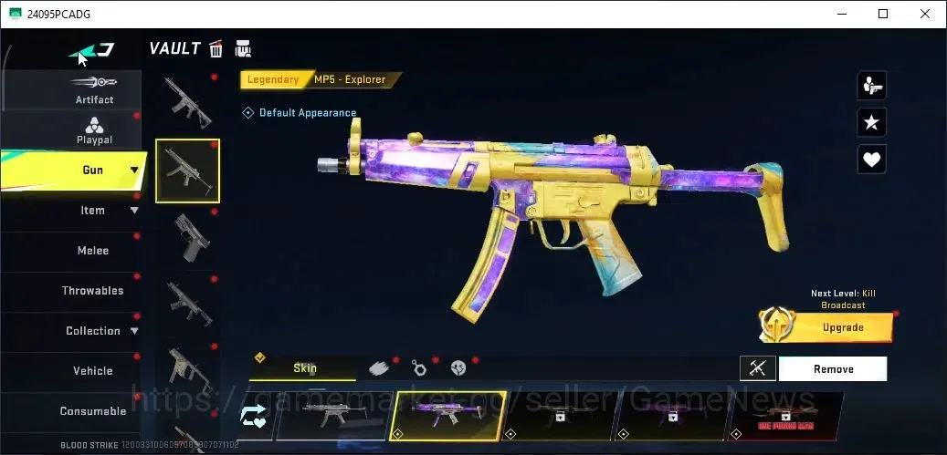 Blood Strike Accounts ASIA|ETERNAL Kala Whisper|Melee Legendary Katana R image 8