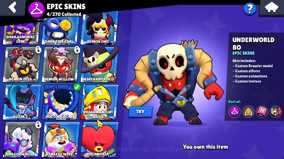 Brawl Stars Accounts 1739 Trophy|20 Brawlers 1 Max Lvl [UL Sirius] Myth image 10
