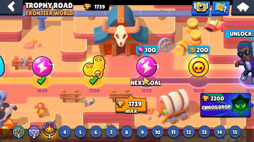 Brawl Stars Accounts 1739 Trophy|20 Brawlers 1 Max Lvl [UL Sirius] Myth image 14