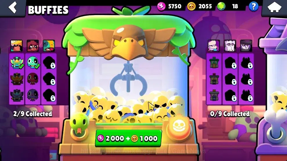 Brawl Stars Accounts 1739 Trophy|20 Brawlers 1 Max Lvl [UL Sirius] Myth image 15