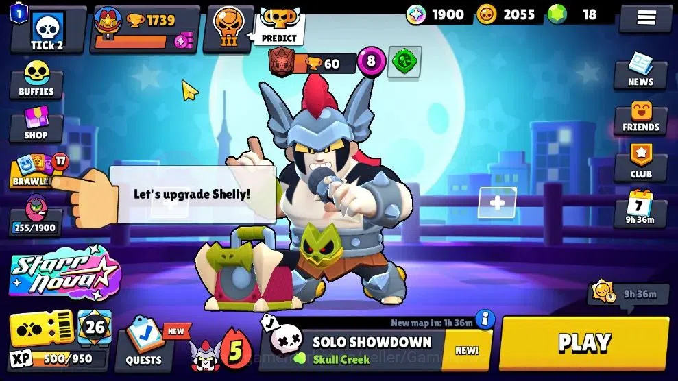 Brawl Stars Accounts 1739 Trophy|20 Brawlers 1 Max Lvl [UL Sirius] Myth image 3