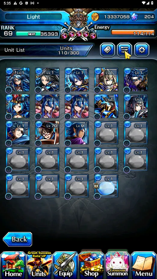 Grand Summoners Accounts GLOBAL | Ascend 12 | DL Rimuru, Stark, Kenshin Him image 4