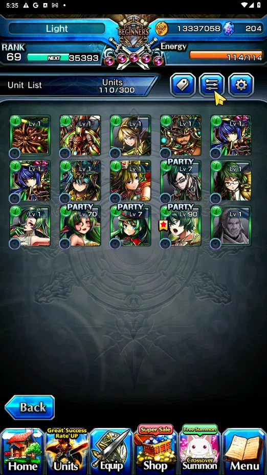 Grand Summoners Accounts GLOBAL | Ascend 12 | DL Rimuru, Stark, Kenshin Him image 5