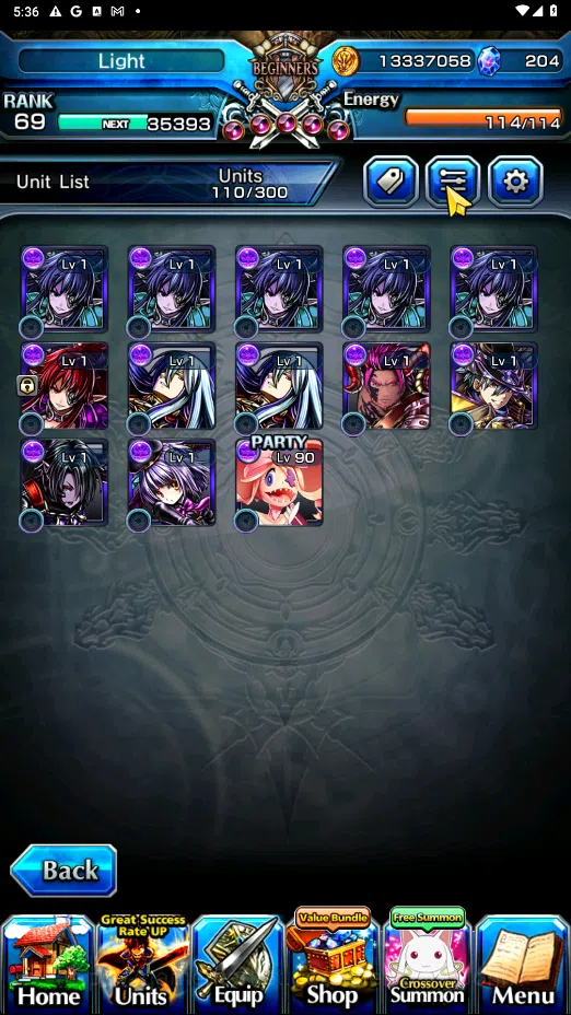 Grand Summoners Accounts GLOBAL | Ascend 12 | DL Rimuru, Stark, Kenshin Him image 7