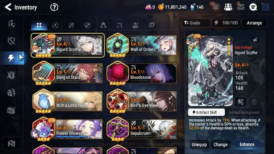 Epic Seven Accounts GLOBAL Unverif|New Era|4 ML(LC Bellona,SS Vivian,L image 10