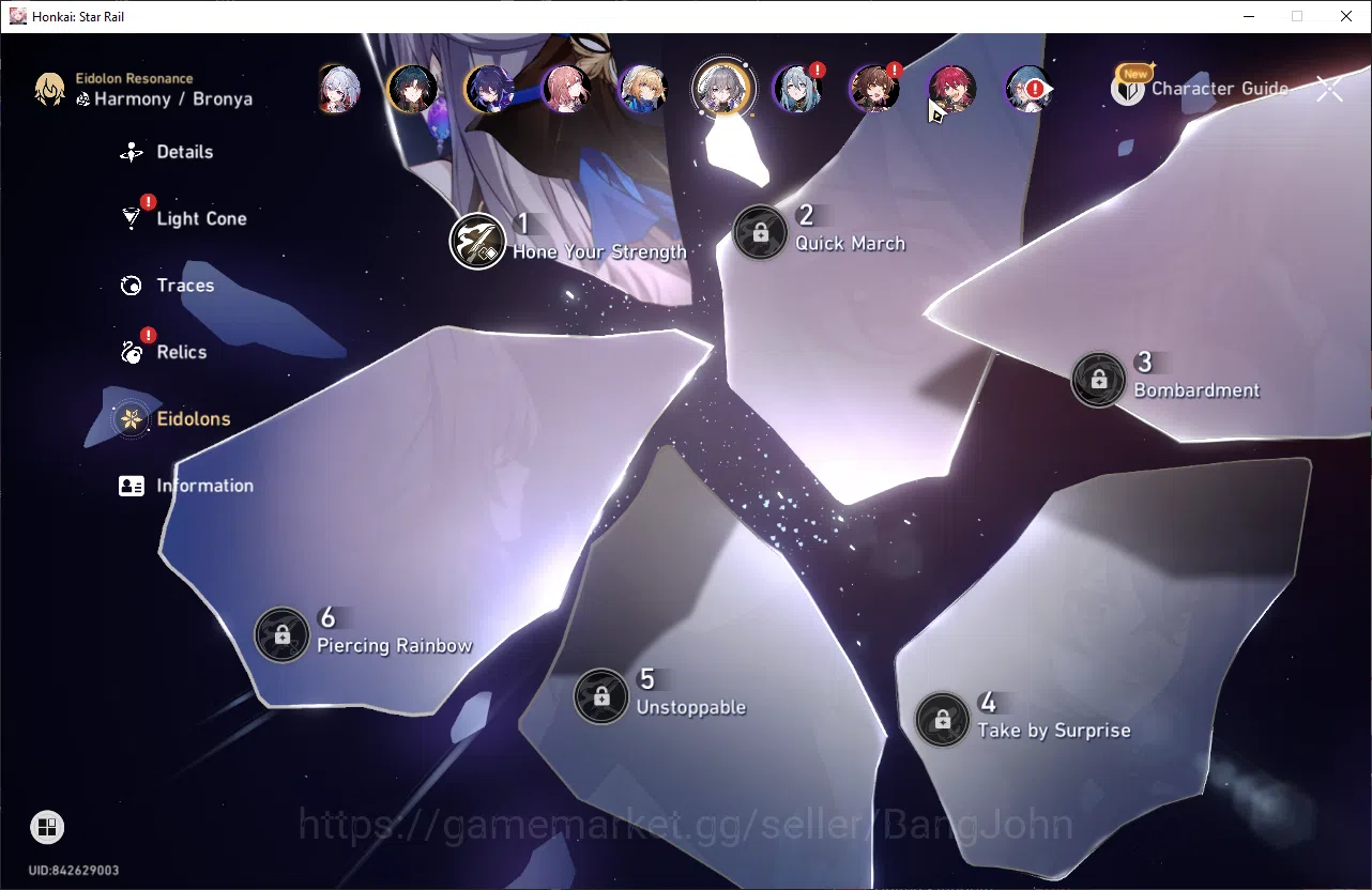 Honkai Star Rail Accounts ASIA | TL 60 | 8 LIMIT | SILVER WOLF999 E4 + SIGN  image 11