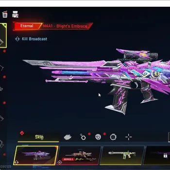 Blood Strike Accounts Starter ASIA|STARTER 1 ETERNAL: M4A1-Blight's Embrace|1 ULTRA Melee|Many Ultra Guns