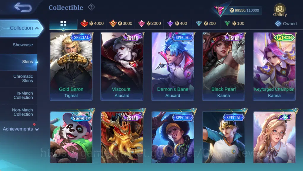 Mobile Legends: Bang Bang Accounts Hero 132|Skin 368|High Glory 55|Kishin Angela,Gran image 11