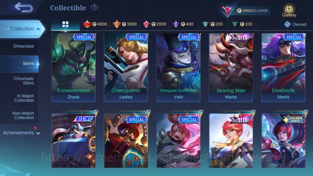 Mobile Legends: Bang Bang Accounts Hero 132|Skin 368|High Glory 55|Kishin Angela,Gran image 15
