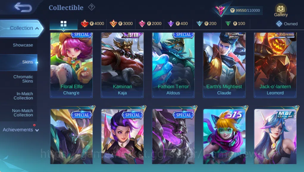 Mobile Legends: Bang Bang Accounts Hero 132|Skin 368|High Glory 55|Kishin Angela,Gran image 16
