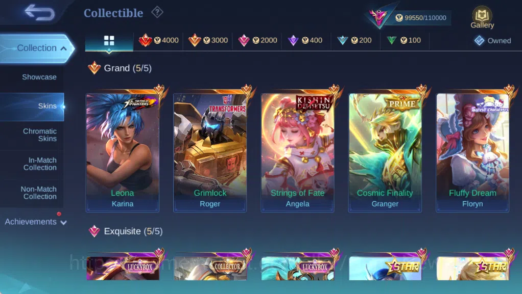 Mobile Legends: Bang Bang Accounts Hero 132|Skin 368|High Glory 55|Kishin Angela,Gran image 4