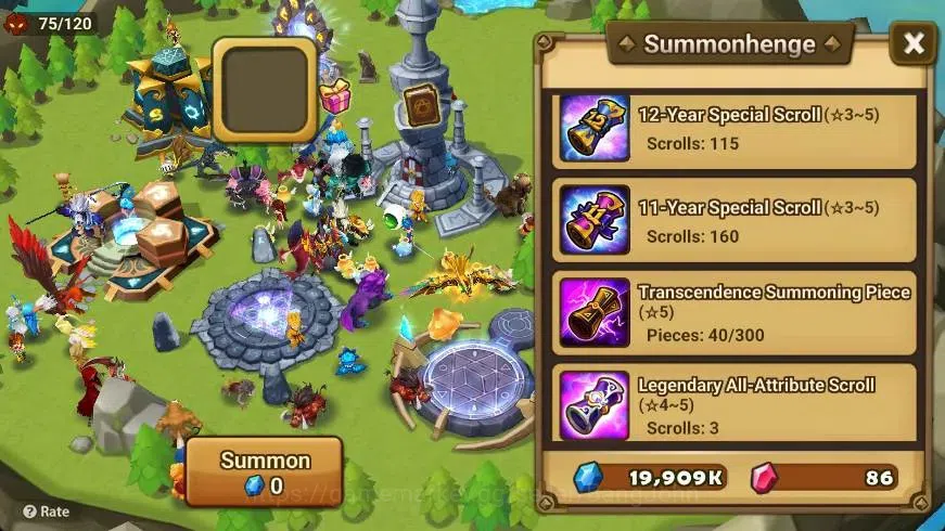 Summoners War: Sky Arena Accounts GLOBAL | NB 5 TESHAR,Starter Gacha 115 12Y+160 11Y image 3