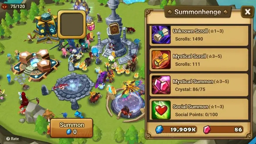 Summoners War: Sky Arena Accounts GLOBAL | NB 5 TESHAR,Starter Gacha 115 12Y+160 11Y image 5