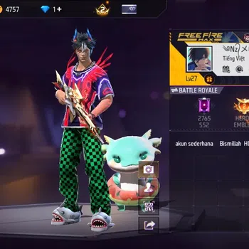 Free Fire Accounts Indonesia|Evo:Woodpecker-Majestic Prowler|Backpack-Abyssal Eclipse|Check SS FF901B