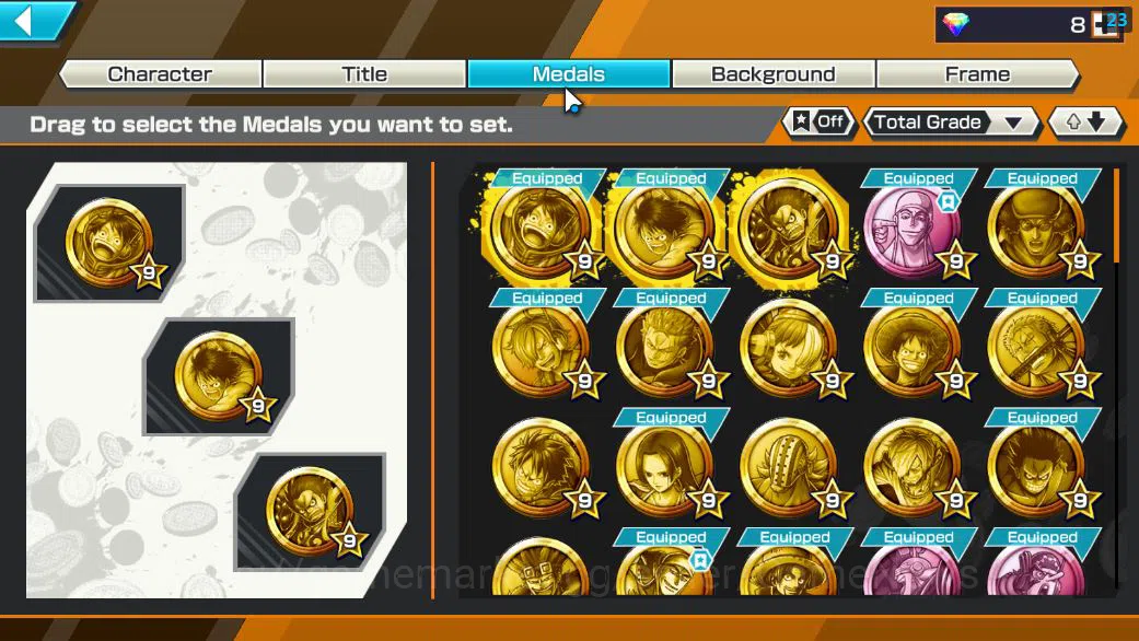 One Piece Bounty Rush Accounts Global|4 EX|BP Kuzan,AMS[Borsalino],GP Gol D.Roger image 3