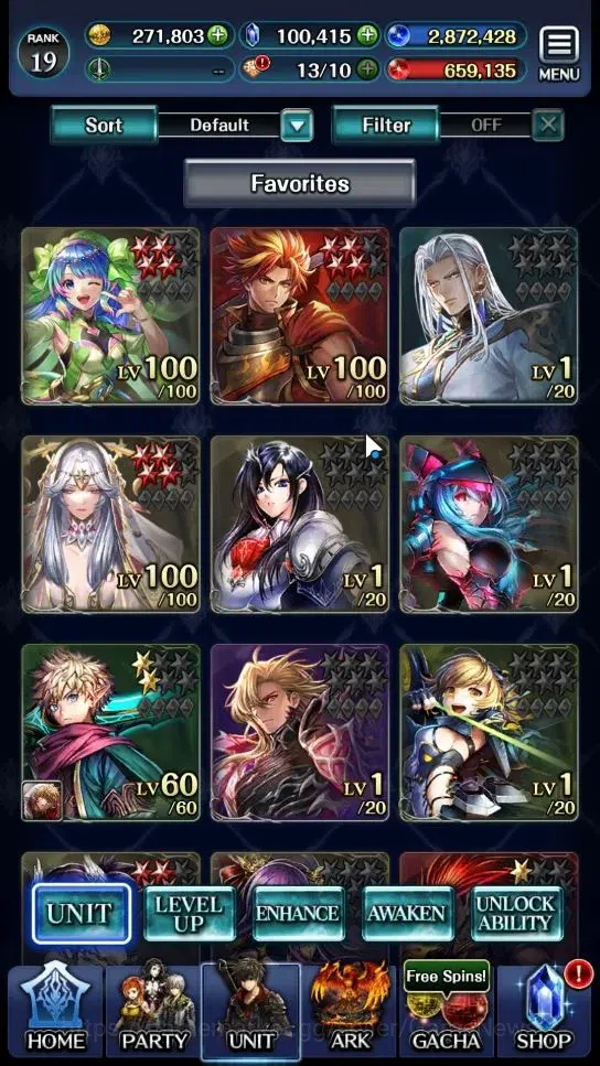 Last Cloudia Accounts Mid‑Game GLOBAL|Rank 19|100k Crystal|Collab BraveFrontier (Tilith,Vargas)+(Telestio,G Lilaha,A 1