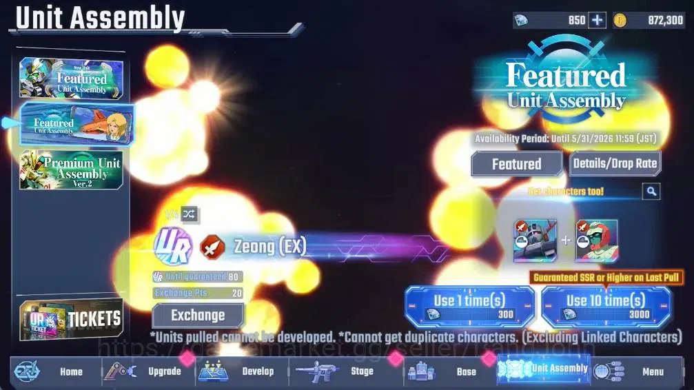 SD Gundam G Generation ETERNAL Accounts Global| Rank 18 | FreshStory | 850 Diamond|11 URGundam Wing Gundam,Great Zeong|10 7