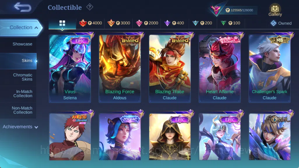 Mobile Legends: Bang Bang Accounts Hero 132|Skin 405|High Immo 105|Legend Freya,Aspir image 3