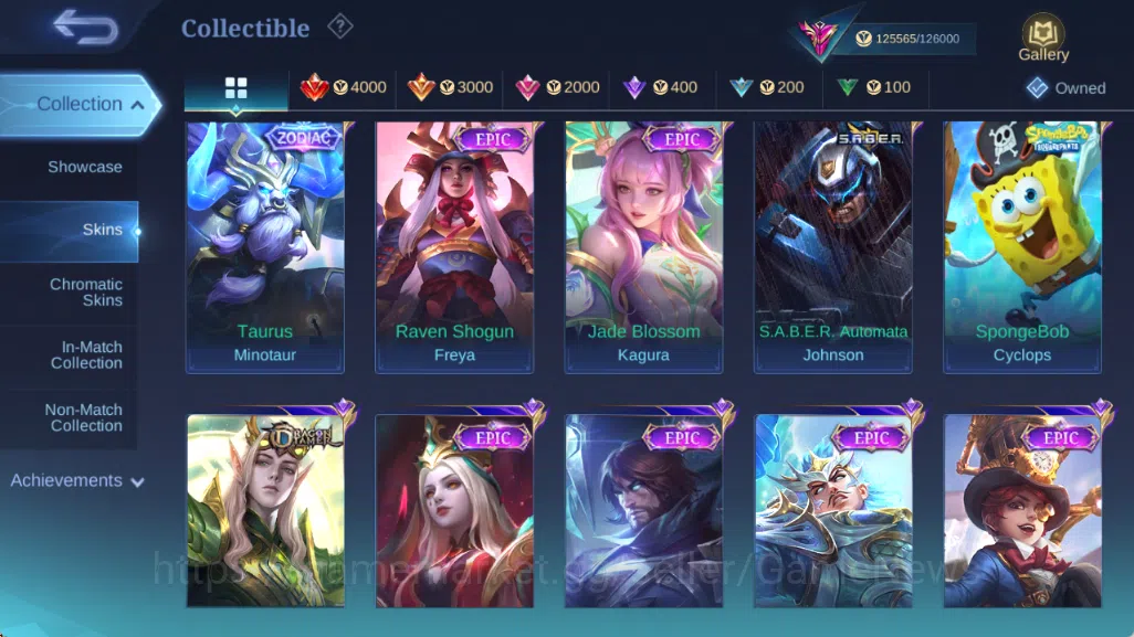 Mobile Legends: Bang Bang Accounts Hero 132|Skin 405|High Immo 105|Legend Freya,Aspir image 5