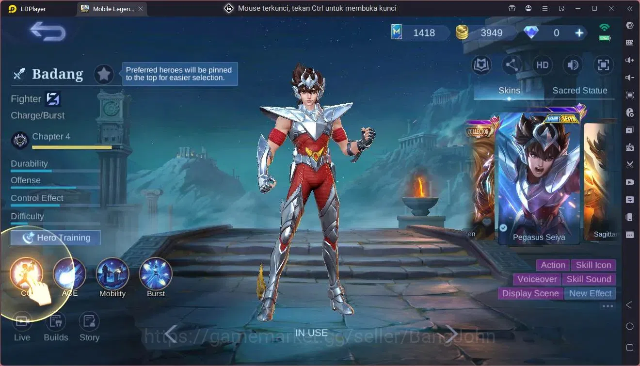 Mobile Legends: Bang Bang Accounts Global|Hero 84|Skin 136|Expert|M5 YZ|M7 Granger|Me image 5