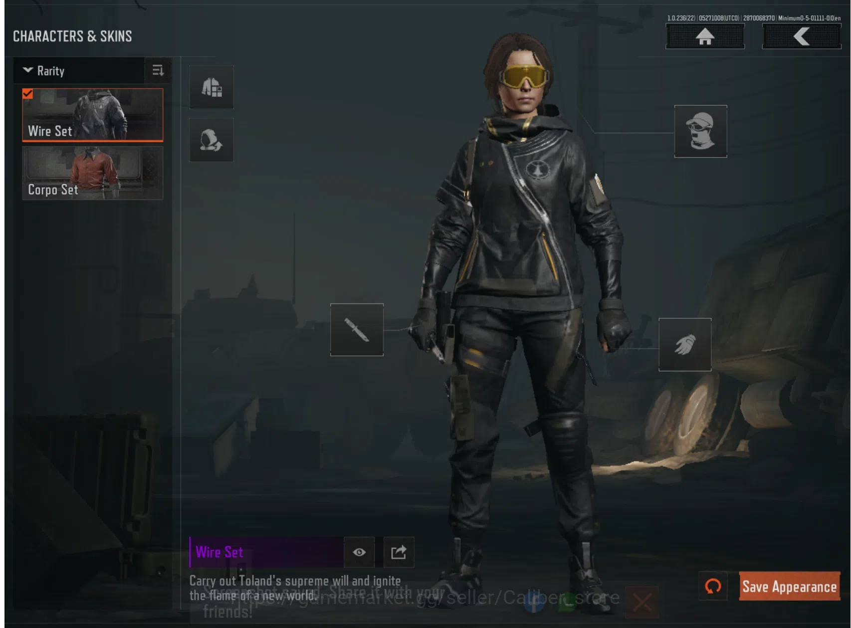 Arena Breakout Accounts 29M cash 26.2M good skins image 3