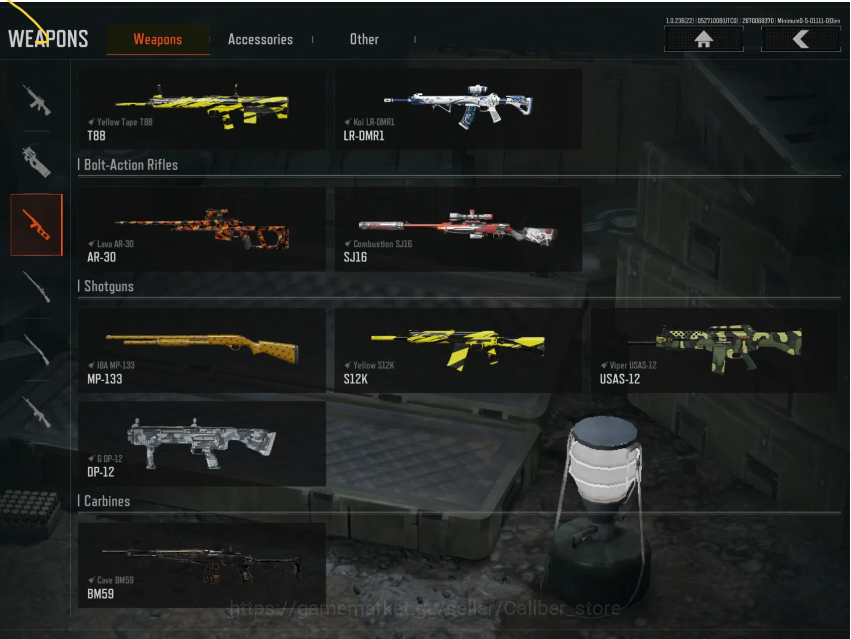 Arena Breakout Accounts 29M cash 26.2M good skins image 7