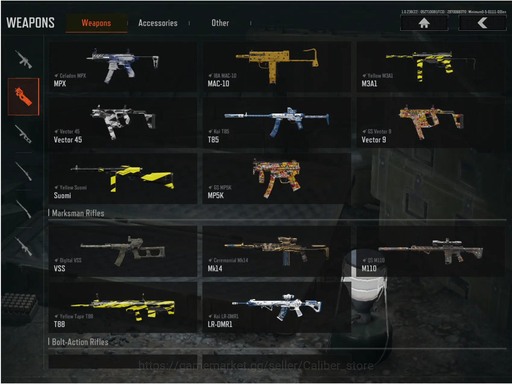 Arena Breakout Accounts 29M cash 26.2M good skins image 8
