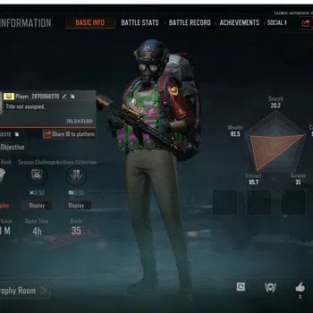 Arena Breakout Others 29M cash 26.2M good skins image 1