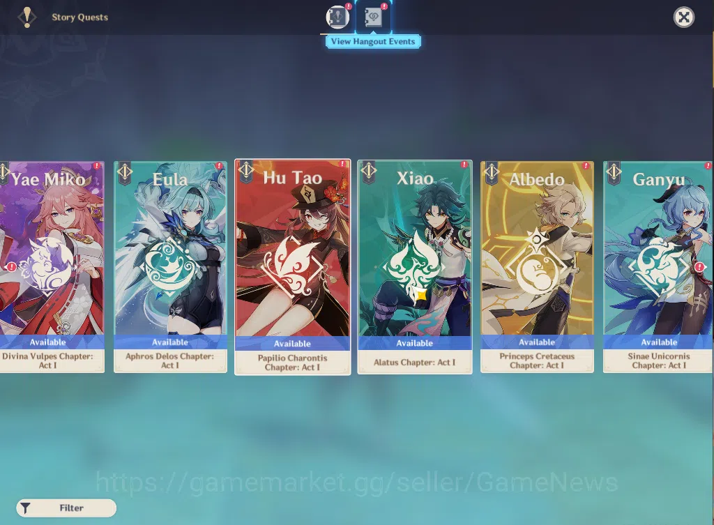 Genshin Impact Accounts ASIA|AR 45|2 Limited+3(*5WEP)|Varka,Eula+Sign,Tigh image 4