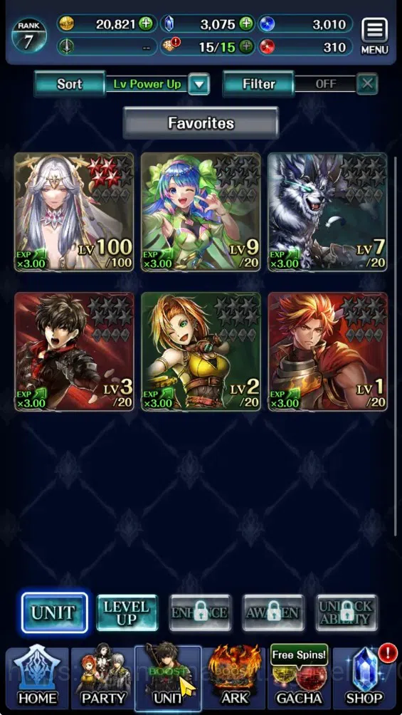 Last Cloudia Accounts GLOBAL|Rank 7|3K Crystal|Collab Brave Frontier (Fi image 1