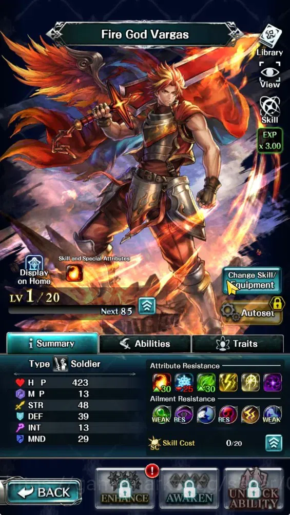 Last Cloudia Accounts GLOBAL|Rank 7|3K Crystal|Collab Brave Frontier (Fi image 2