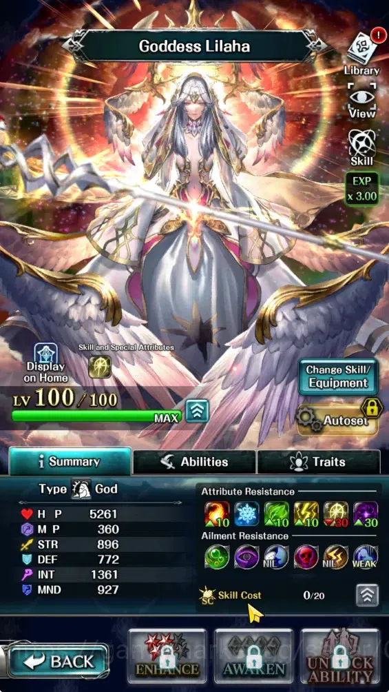 Last Cloudia Accounts GLOBAL|Rank 7|3K Crystal|Collab Brave Frontier (Fi image 4